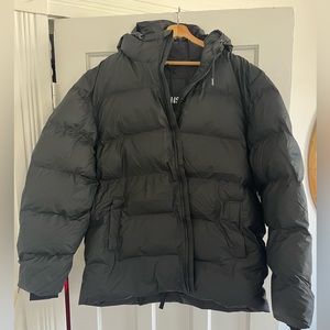 NWT Rains puffer jacket black